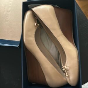 Cole Haan Wedges, Leather- New